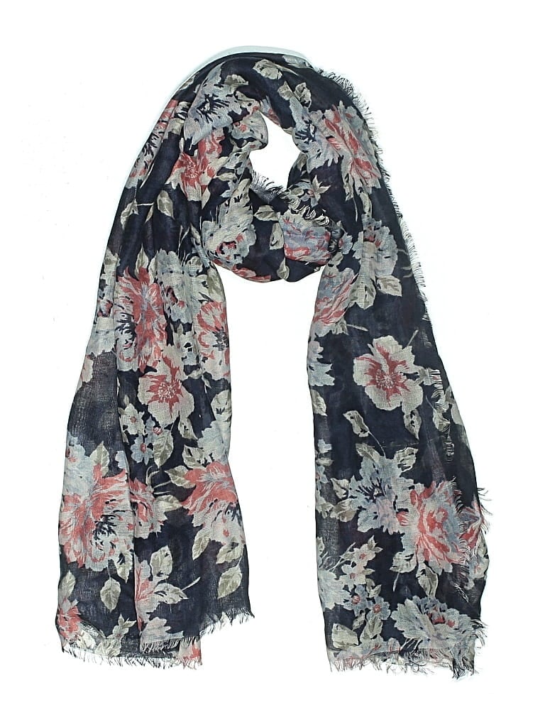 Pre-owned Unbranded Scarf In Blue