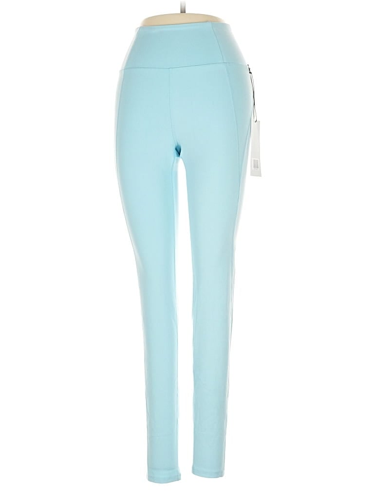 Pre-owned Girlfriend Collective Active Pants In Blue