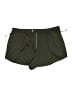 Girlfriend Collective 100% Polyester Solid Green Shorts Size 3X - photo 1