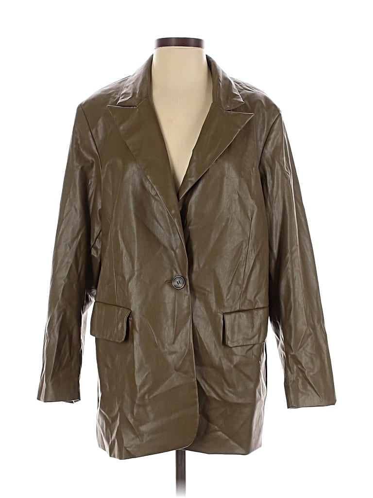 Pre-owned H&m Raincoat In Brown