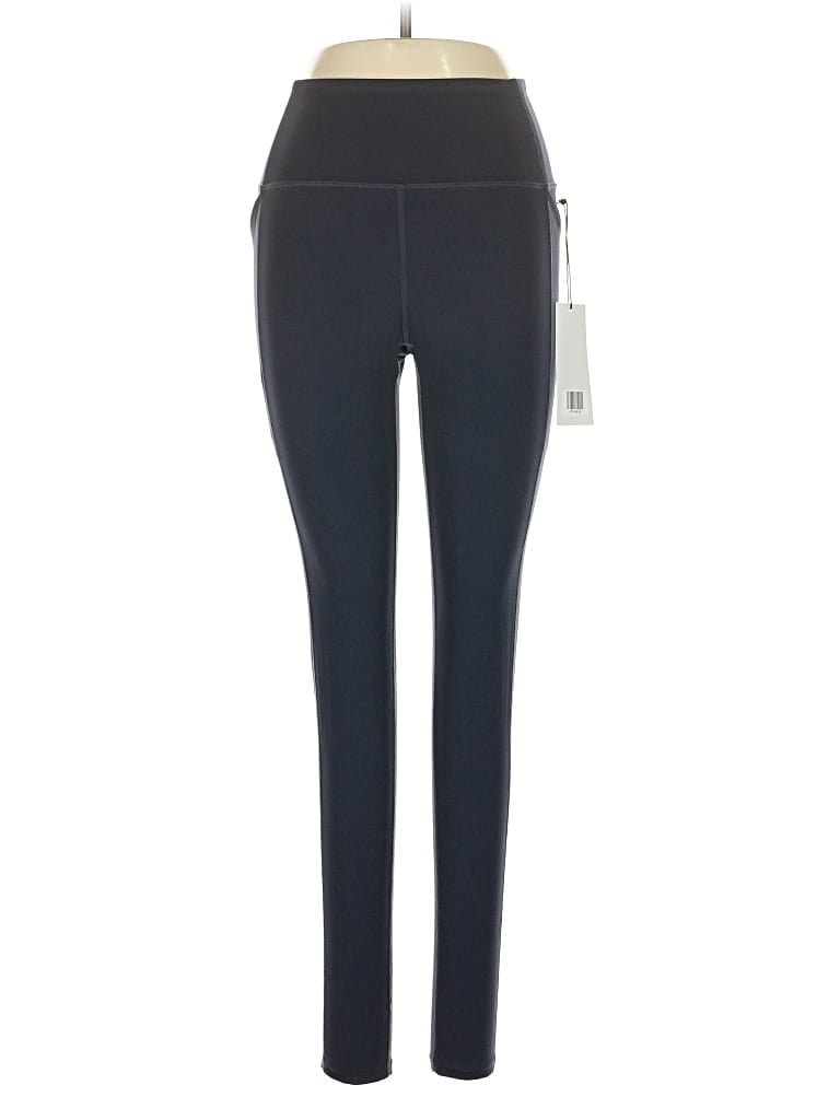 Pre-owned Girlfriend Collective Active Pants In Blue