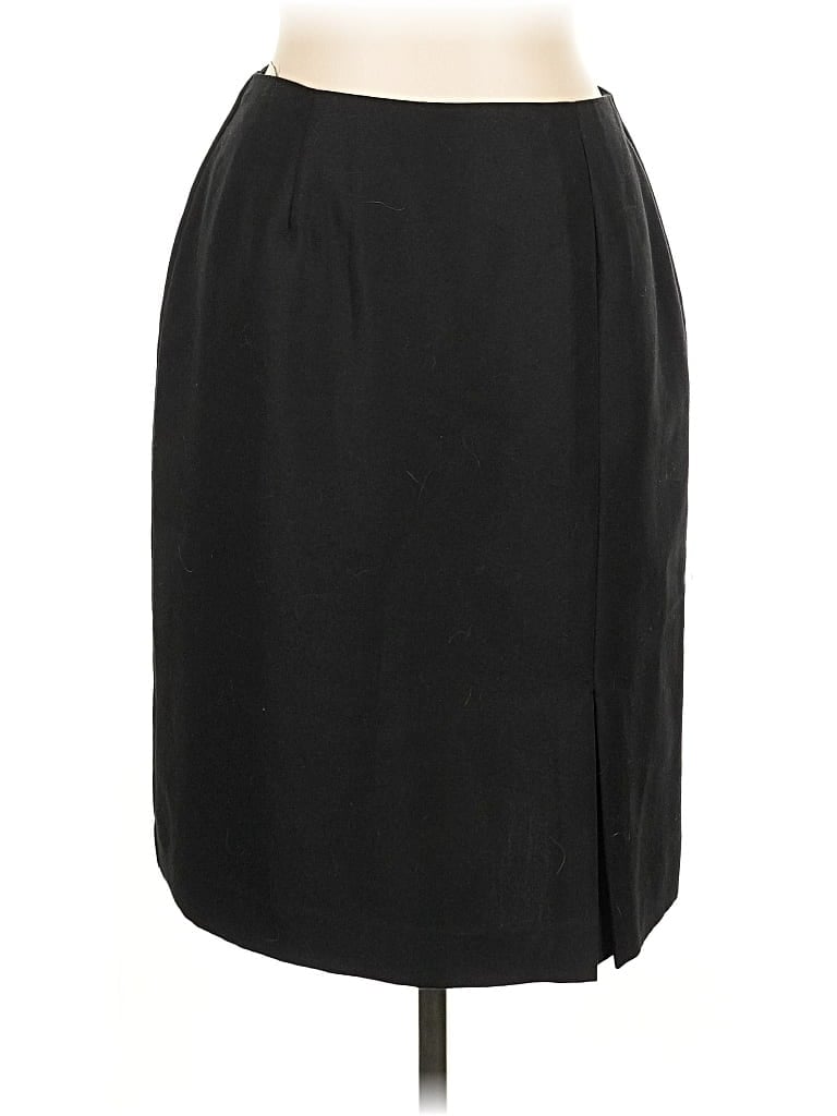 Pre-owned Dressbarn Formal Skirt In Black