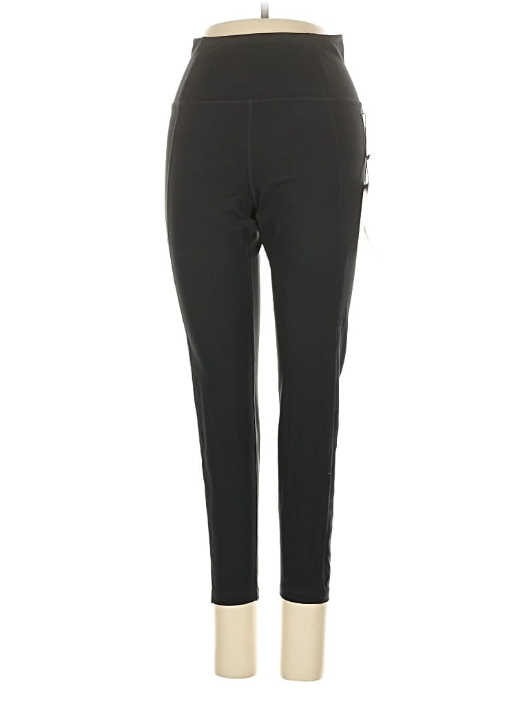 Pre-owned Girlfriend Collective Active Pants In Black