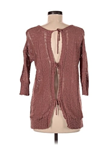 Knitted & Knotted Pullover Sweater (view 2)