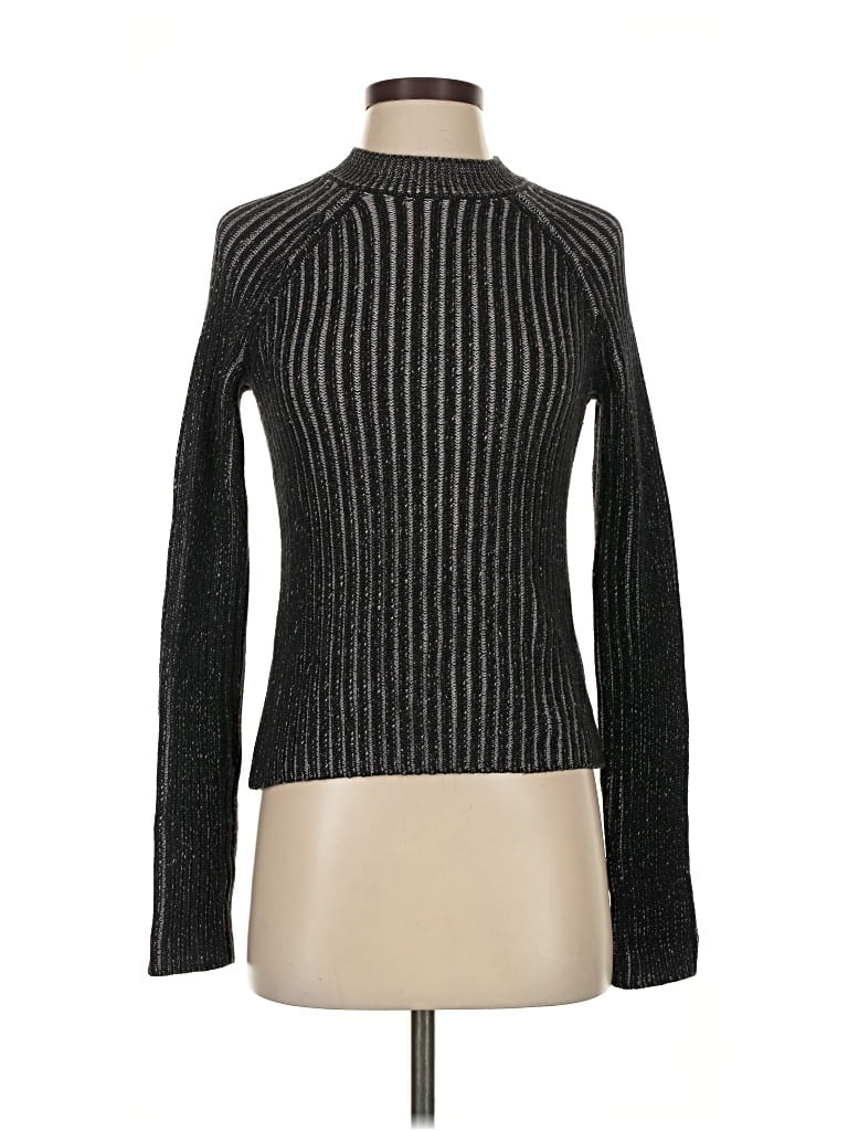 Pre-owned Steve Madden Turtleneck Sweater In Black
