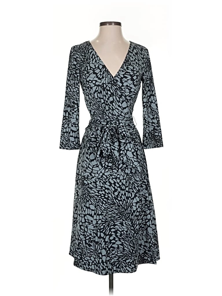 Pre-owned Bcbgmaxazria Cocktail Dress In Blue