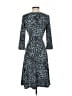 BCBGMAXAZRIA Animal Print Teal Cocktail Dress Size S - photo 2