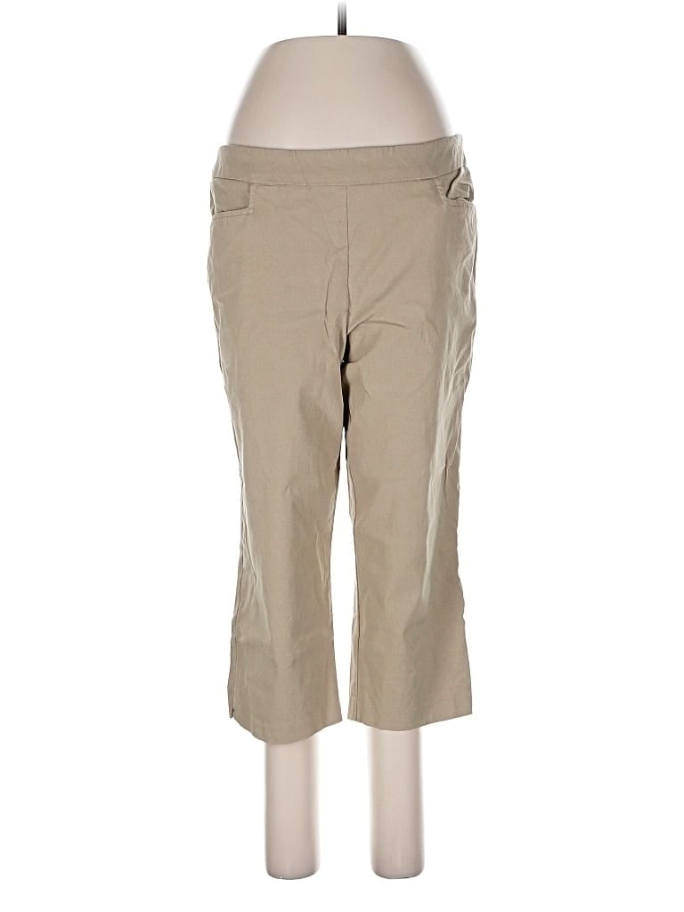 Pre-owned George Khaki Pant In Brown