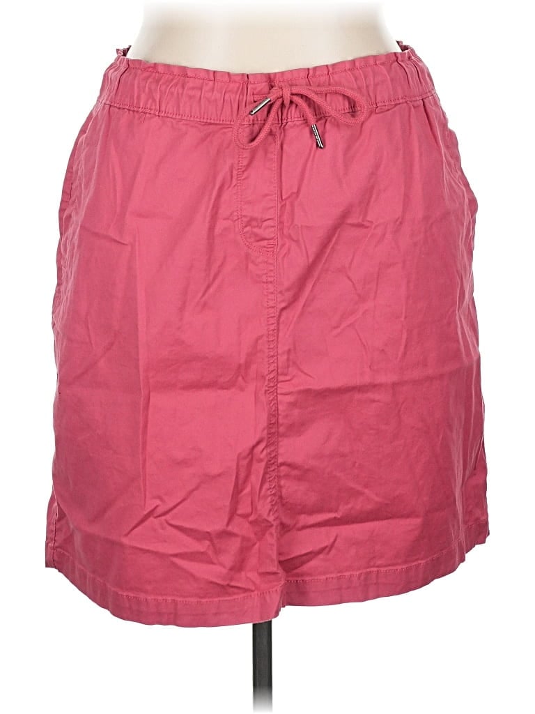 Pre-owned Croft & Barrow Casual Skirt In Pink