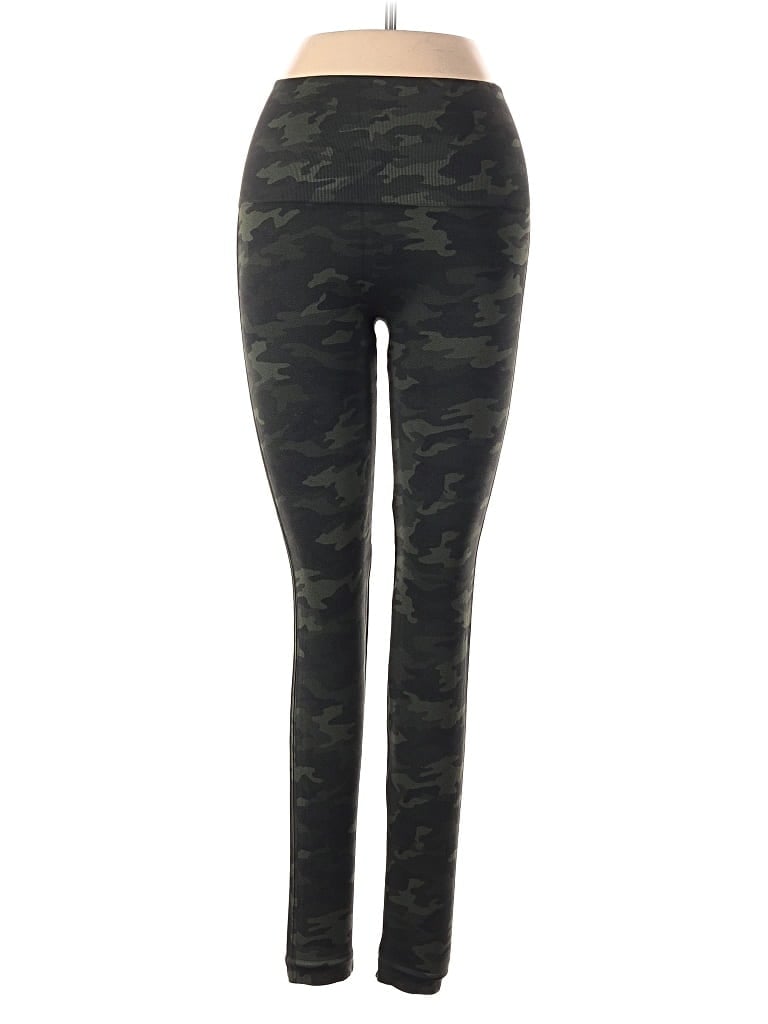 Pre-owned Spanx Active Pants In Green