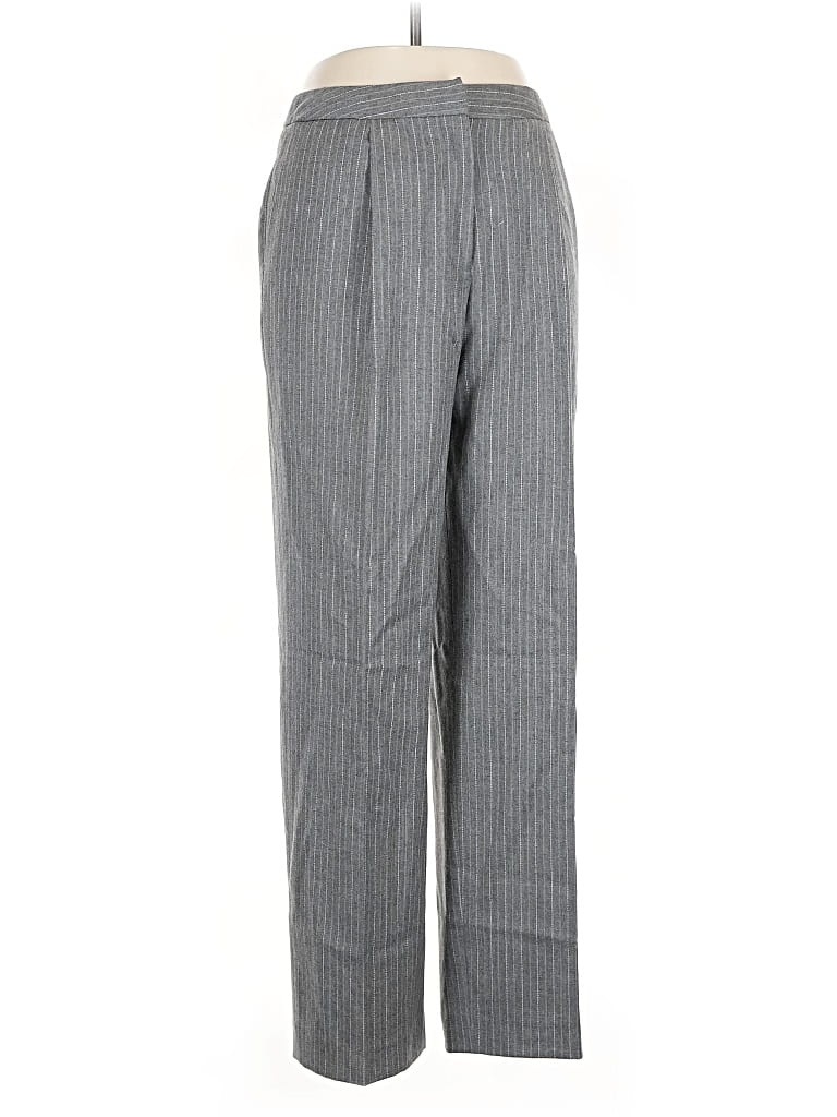 Pre-owned Talbots Wool Pants In Gray
