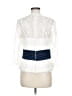 Alfred Angelo 100% Polyester White 3/4 Sleeve Blouse Size 8 - photo 2