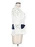 Alfred Angelo 100% Polyester White 3/4 Sleeve Blouse Size 8 - photo 4