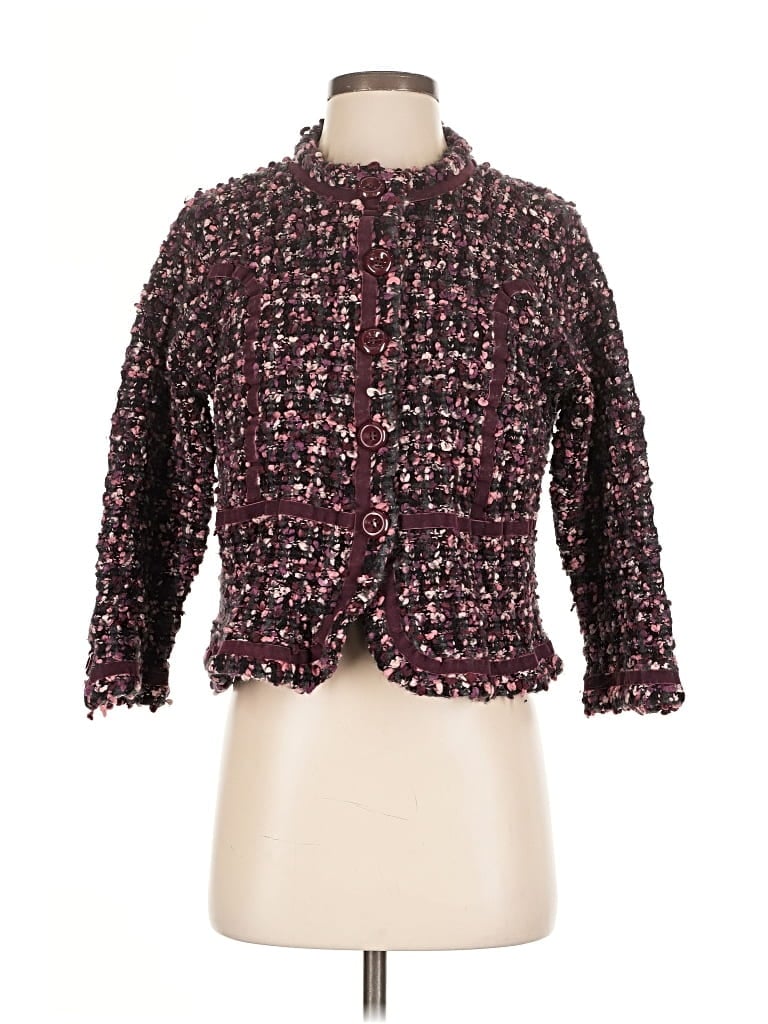 Pre-owned Liz Claiborne Cardigan Sweater In Pink