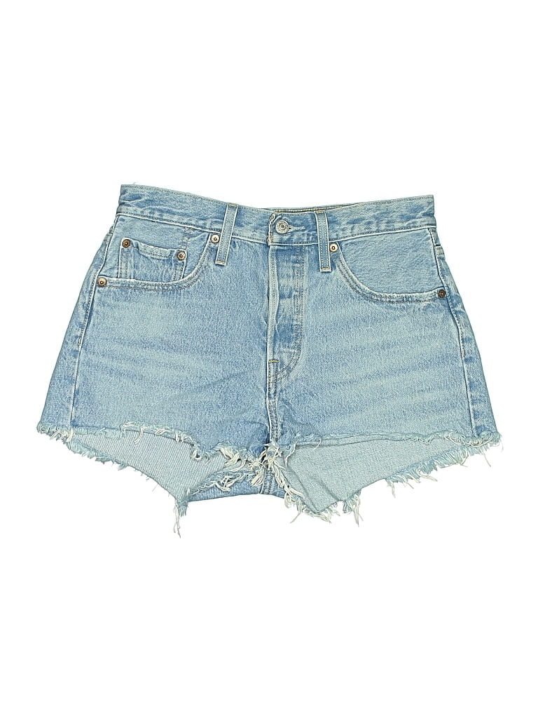 Pre-owned Levi's Denim Shorts In Blue