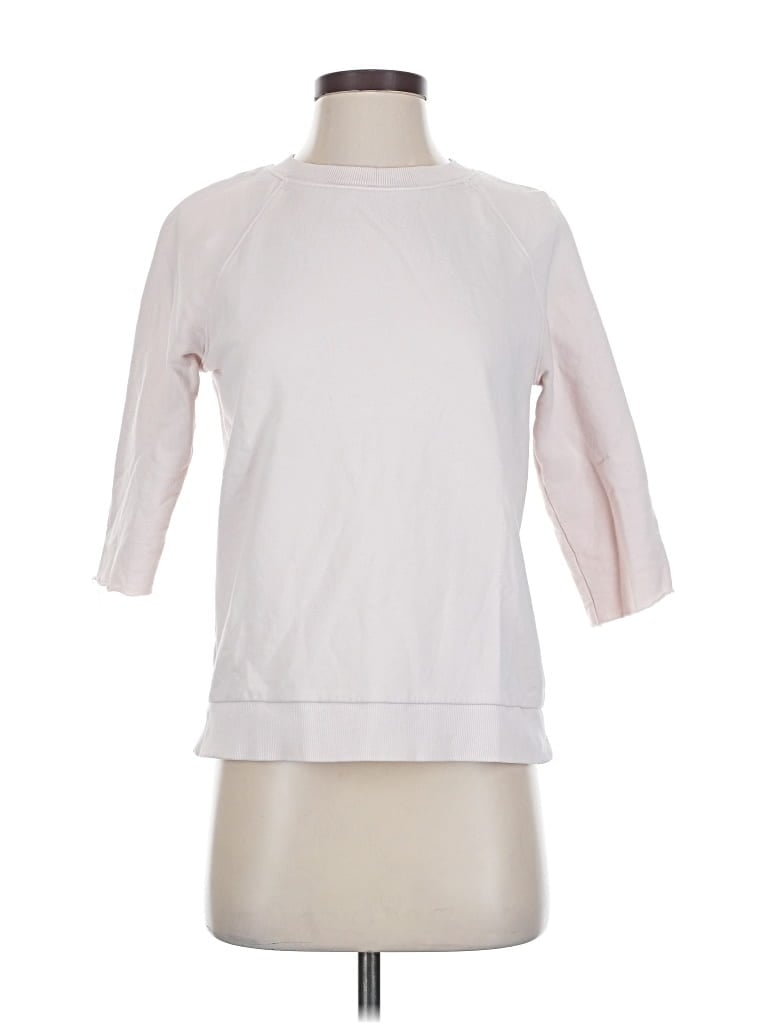 Pre-owned Lou & Grey Sweatshirt In White