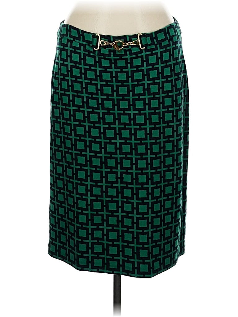 Pre-owned Talbots Formal Skirt In Green