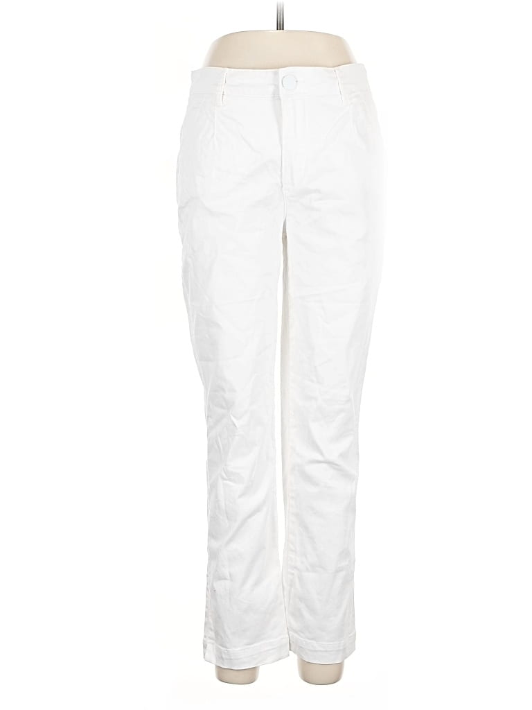 Pre-owned Caslon Casual Pants In White