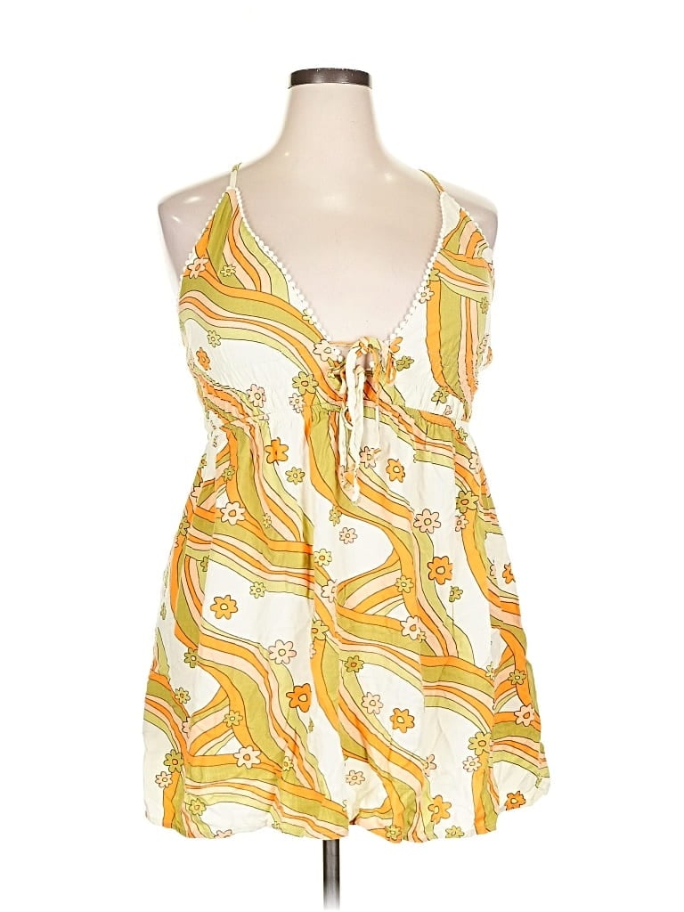 Pre-owned Wild Fable Casual Dress In Yellow