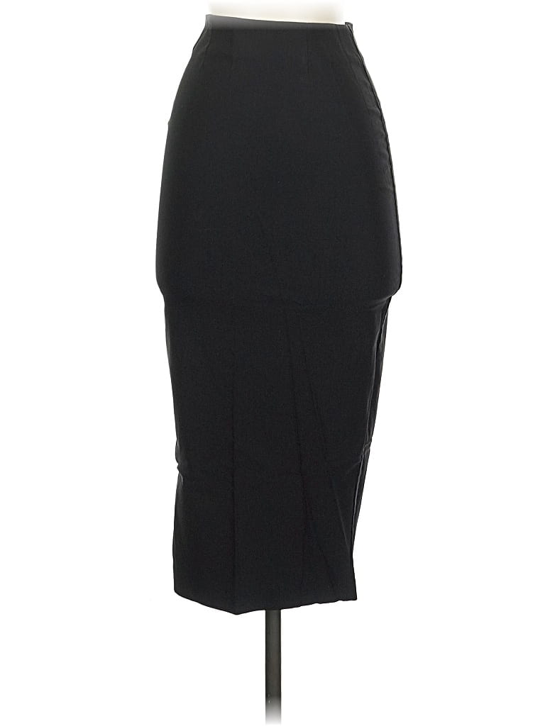 Pre-owned Asos Design Formal Skirt In Black
