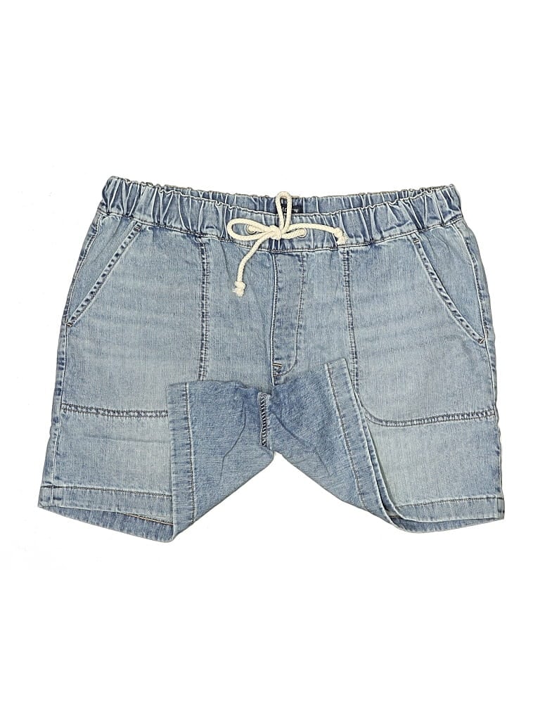 Pre-owned J.crew Factory Store Denim Shorts In Blue