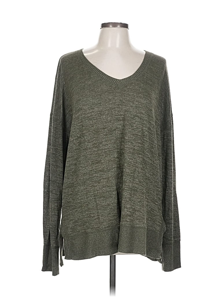 Pre-owned Maurices Pullover Sweater In Green