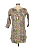 Unbranded Gray 3/4 Sleeve Blouse Size M - photo 1
