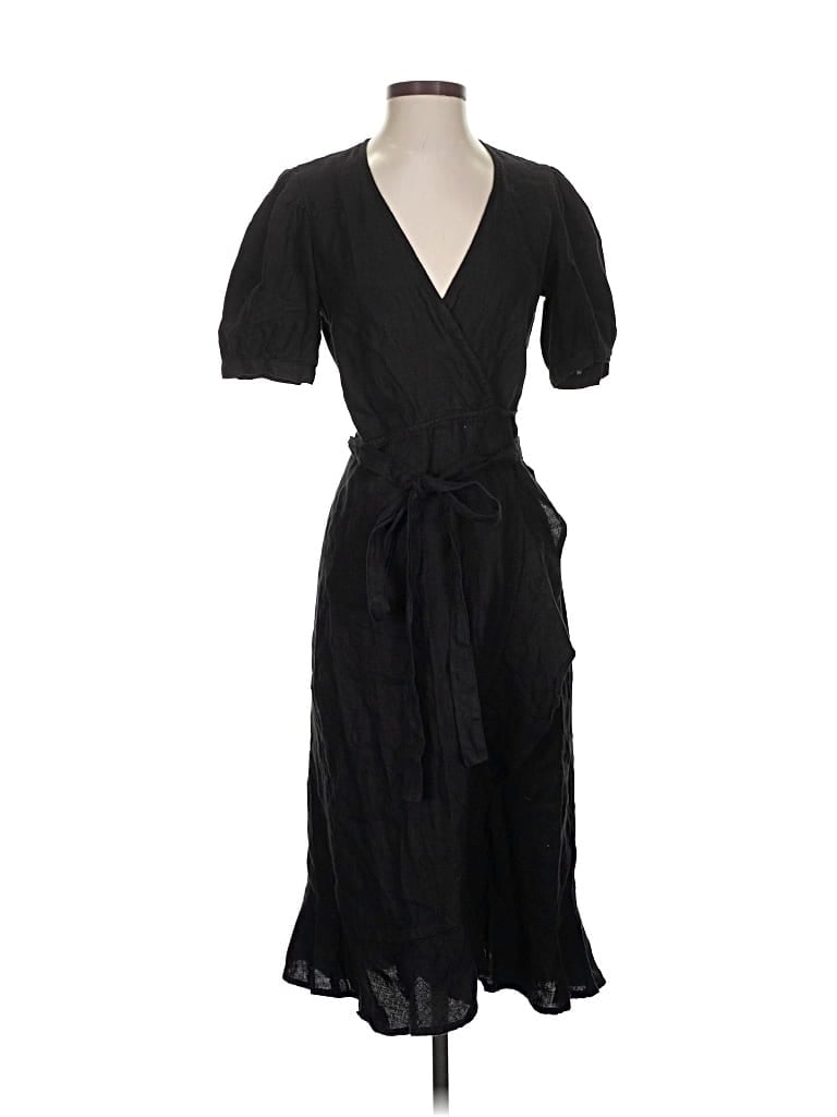 Pre-owned Honorine Casual Dress In Black