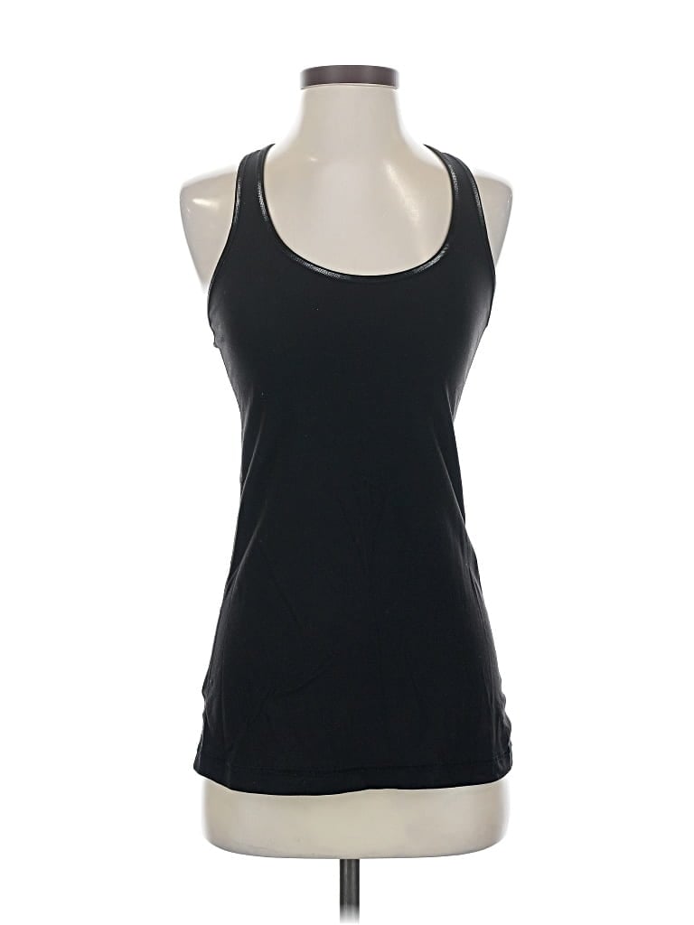 Pre-owned Lululemon Athletica Active Tank Top In Black