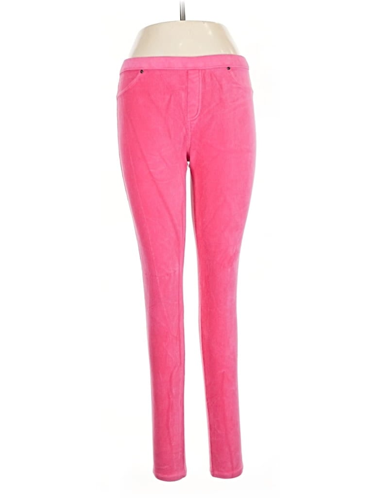 Pre-owned Hue Casual Pants In Pink