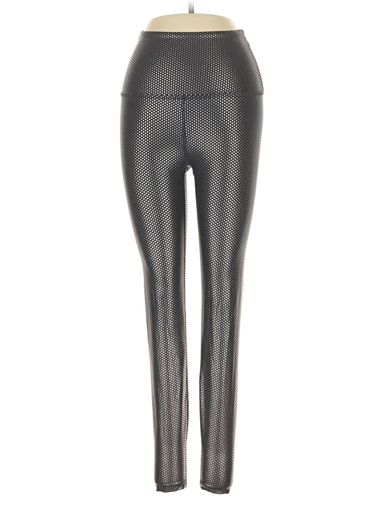 Pre-owned Beyond Yoga Active Pants In Silver