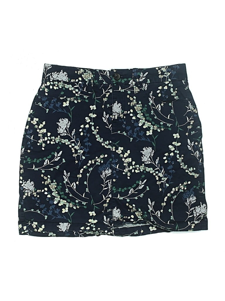 Pre-owned Croft & Barrow Casual Skirt In Blue