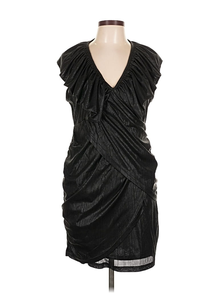 Pre-owned Shein Cocktail Dress In Black