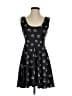 Assorted Brands Hearts Black Casual Dress Size S - photo 1
