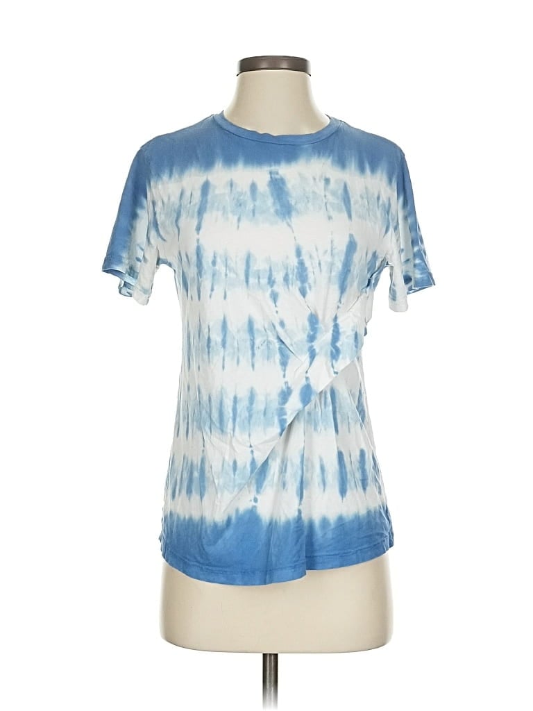 Pre-owned Derek Lam 10 Crosby Short Sleeve T-shirt In Blue