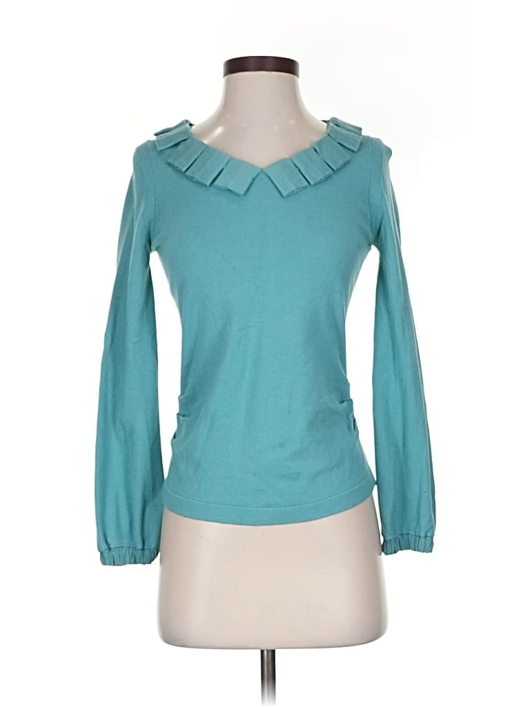 Pre-owned Etcetera 3/4 Sleeve T-shirt In Blue