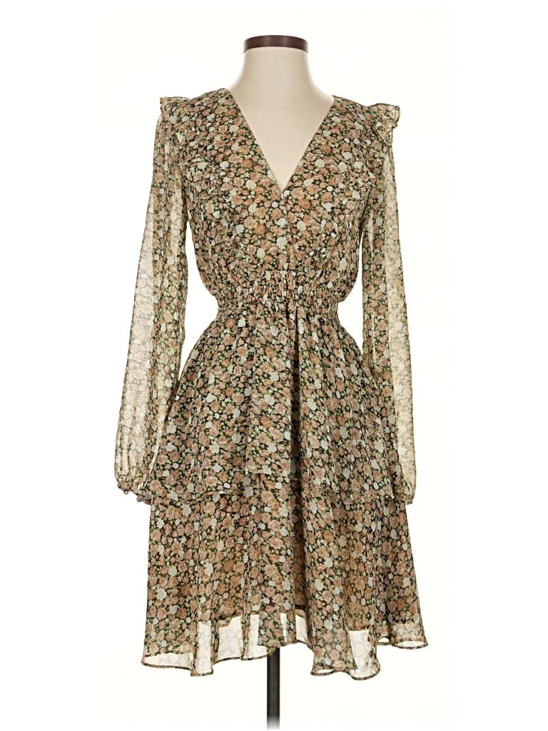 Pre-owned Dress Forum Cocktail Dress In Brown