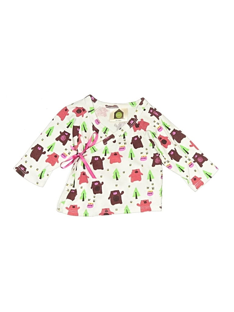 Pre-owned Bã¸rn Babies' 3/4 Sleeve Blouse In Green