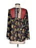 Flying Tomato 100% Polyester Blue 3/4 Sleeve Blouse Size S - photo 2