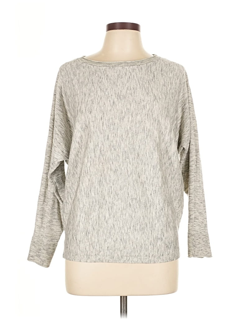 Pre-owned Cyrus Pullover Sweater In Silver