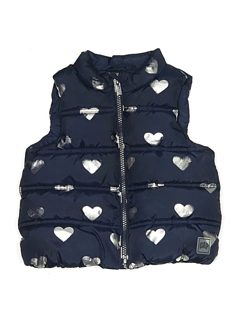 Pre-owned Baby Gap Kids' Vest In Blue