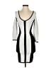 Bebe Graphic Gray Cocktail Dress Size S - photo 1