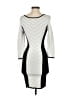 Bebe Graphic Gray Cocktail Dress Size S - photo 2