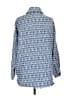 Aqua Print Blue Denim Jacket Size S - photo 2