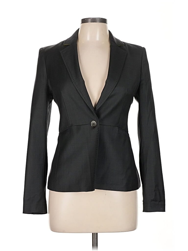 Pre-owned Ted Baker Wool Blazer Jacket In Gray