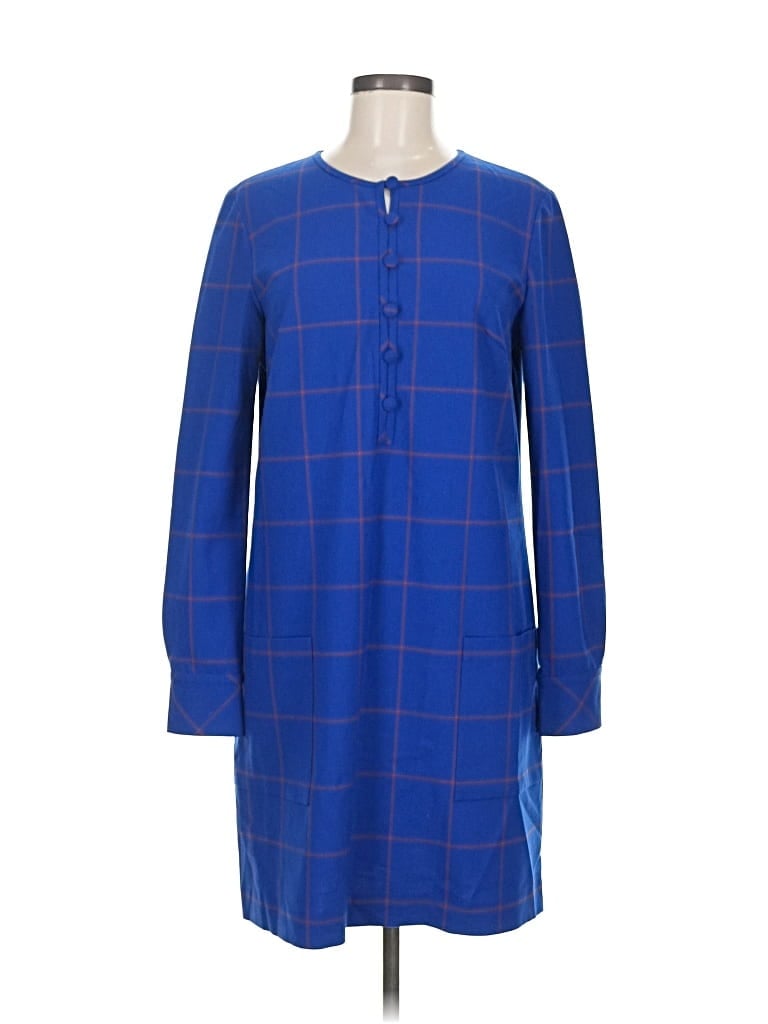 Pre-owned Lela Rose Casual Dress In Blue