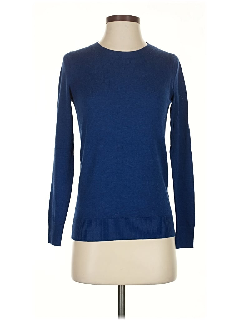 Pre-owned Banana Republic Factory Store Pullover Sweater In Blue