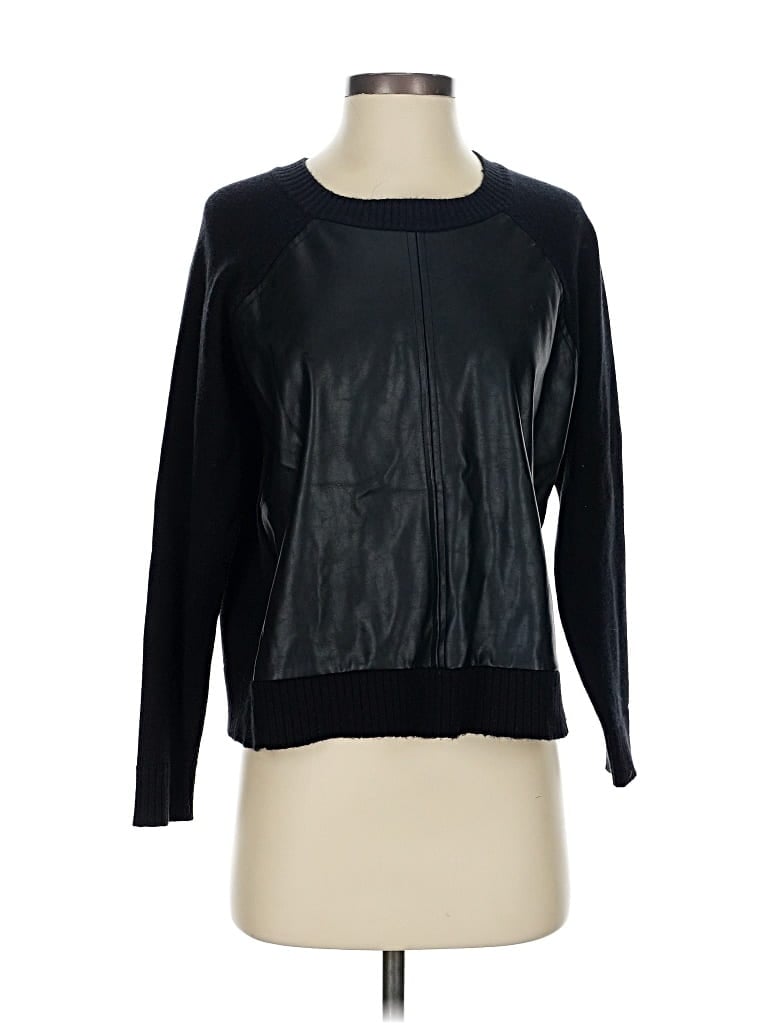 Pre-owned Central Park West Pullover Sweater In Black