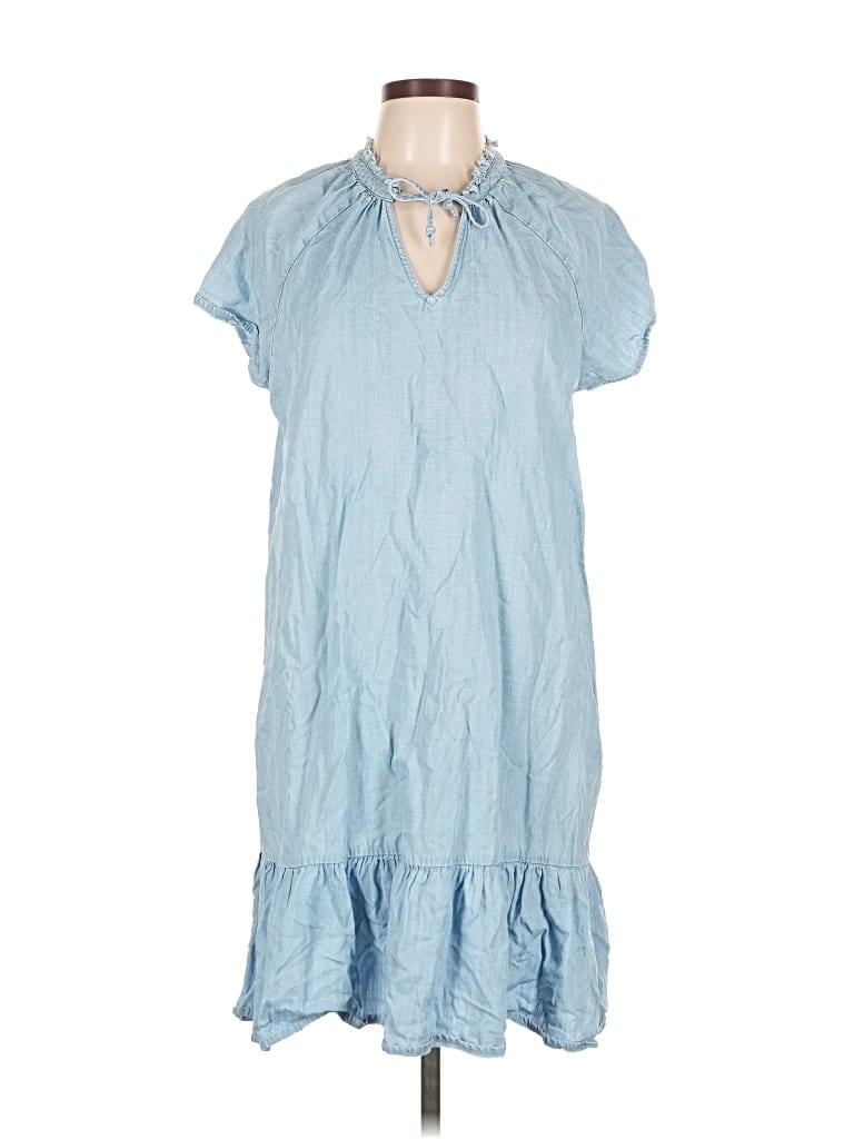 Pre-owned Dex Casual Dress In Blue