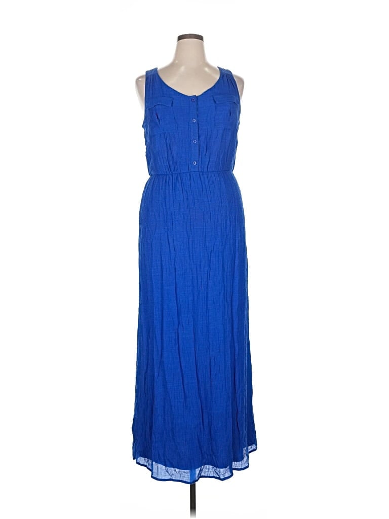 Pre-owned Agb Casual Dress In Blue
